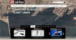 Desktop Screenshot of akfen.com.tr